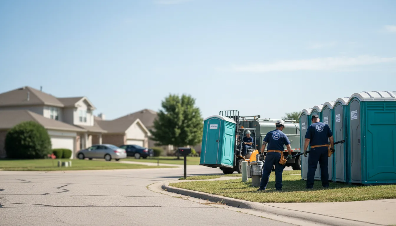 Porta Potty Rental in Huxley, IA near me
